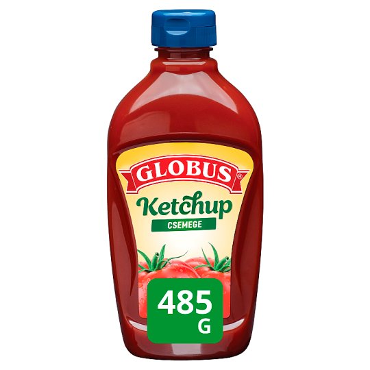 Ketchup 485g Globus csemege Flakonos